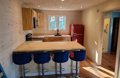 Standish House | Stunning waterfront on Sebago Lake with guest cottage and boat lift!