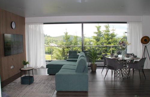 Bad Berleburg Apartment | Stylische Wohnung, toller Ausblick Selbst-Check-in