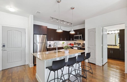 Frisco Apartment | Stylish 2B near Legacy West Wi-Fi, Fitness, Pool