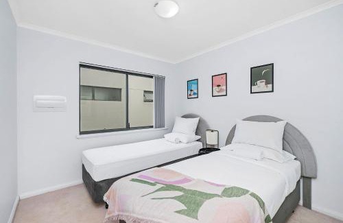 Perth Apartment | Stylish 2br City Apartment Balcony&parking