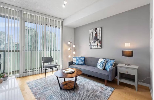 Toronto Entertainment District Condo | Stylish 2BR Suite with Lake View & Parking
