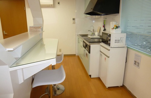 Higashiyama Apartment | Stylish 40m2(1-DBL BED) "Kiyomizu Respire Stay" 3min to Kiyomizu Gojo Station