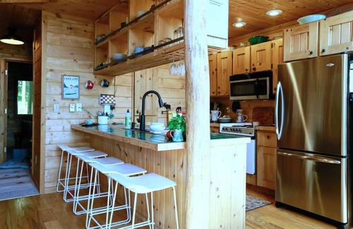 Brill Cabin | Stylish and Cozy Cabin on the Red Cedar Chain overlooking quiet bay