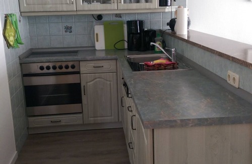 Luetow Apartment | stylish approx. 65 sqm apartment for 4 people, 2 bedrooms, garden, water view