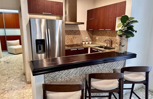 San Juan Apartment | Stylish Beach Apartment Just Steps from Condado Beach & Dining