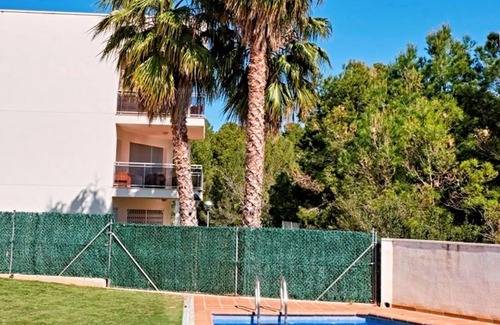 Calafat Apartment | Stylish Ground Floor Apartment with Pool, 150m from Beach