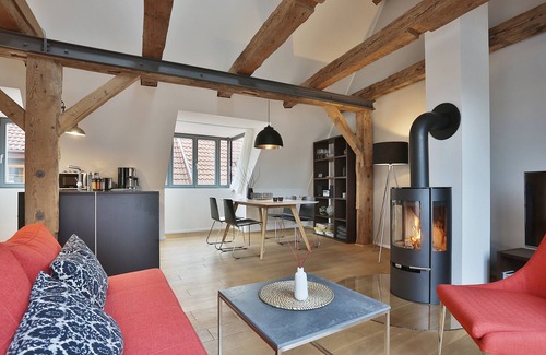 Old Town Condo | Stylish holiday apartment in the heart of the old town with loggia, fireplace etc.