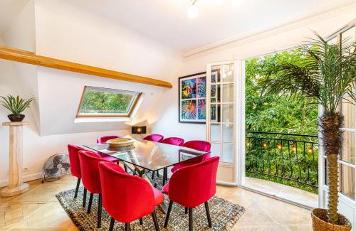 Meudon Apartment | Stylish Modern Apartement - Art, Design, Garden, Villa des Ammonites