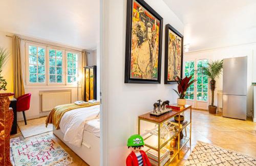 Meudon Apartment | Stylish Modern Apartement - Art, Design, Garden, Villa des Ammonites