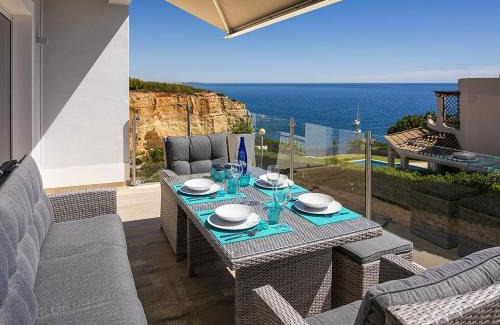 Benagil Villa | Stylish & Modern Carvoeiro Villa 2 Bedrooms Villa Benagil Stunning Views & Roof Terrace With Private Heated Pool Algarve
