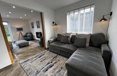 Holyhead House | Stylish Modern Home with Parking Enclosed Garden