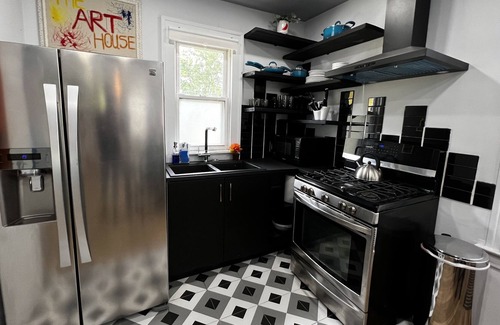 Detroit House | Stylish, modern remodeled home in Detroit that was built in the 1920's