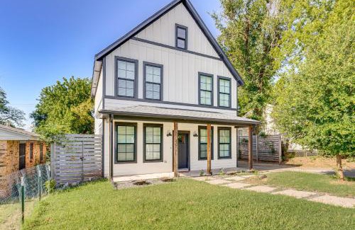 Central Oklahoma City House | Stylish OKC Farmhouse with Garden - Close to OU