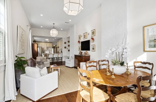 West Riverside House | Stylish & Private Uptown NOLA Home & yard.