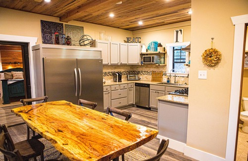 Temple House | Stylish retreat on 45 acres for 10 guests. 2 bed/2 bath, gourmet kitchen.