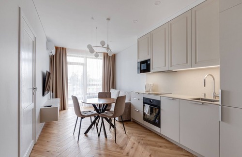 Vilnius city municipality Apartment | Stylish Simplicity-1BDR Stay in Vilnius