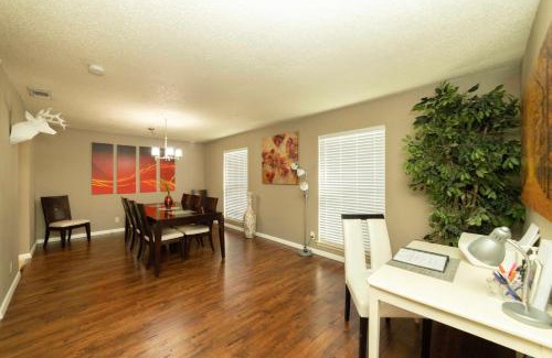 West San Antonio House | Stylish Townhome with Shared Pool Access in Gated Complex