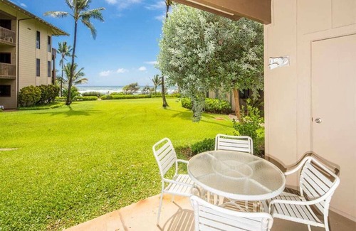 Lihue Condo | Stylish Tropical Suite w/Bath+Kitchen Upgrades, WiFi, DVD, Lanai–Kaha Lani 113