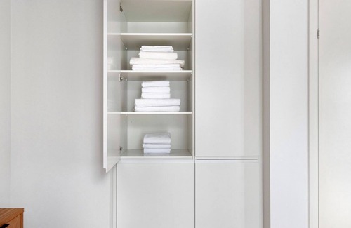 Copenhagen SV Apartment | Stylish Valby 2BR w/ W/D, Office & Roof, nr Grønttorvet, by Blueground