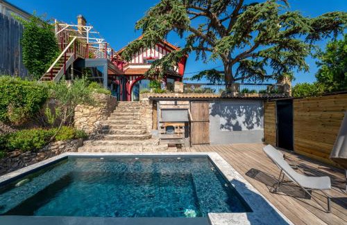 Villeneuve-les-Avignon Villa | Sublime 180° d'Avignon Villeneuve Ventoux Alpilles