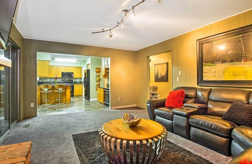 Southfield House | Suburban Detroit Home w/Porch, Yard & Fire Pit!