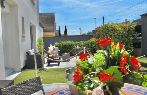 Chelles House | Suite avec piscine privée
