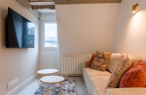 Gare-Jouvenet Apartment | Suite Cathédrale Haut de Gamme + Parking Couvert