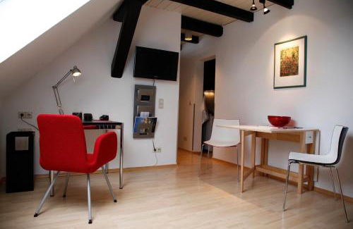 Wulferode Apartment | Suite „Hannover“ - modernes Apartment in Fachwerkhaus