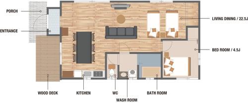 Yamanakako House | Suite Viila Sankakurojji Yamanakako