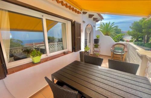 Sant Jaume Mediterrani Apartment | Suite with views of son bou beach
