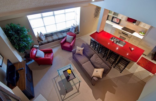 Whistler Village Apartment | Suite with views of Whistler Village + Fireplace