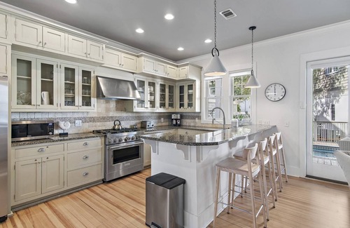 Rosemary Beach House | Summer Dates Available! Private Pool and Garden! Close to Town Center and Private Beach Access!