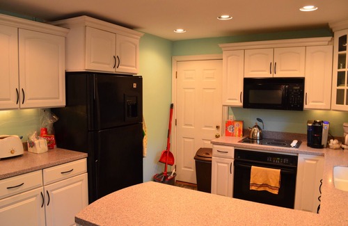 Waukazoo Woods House | Summer Dates open near Lake MI & Downtown! Deck, Grill, Fire Pit & Cornhole!