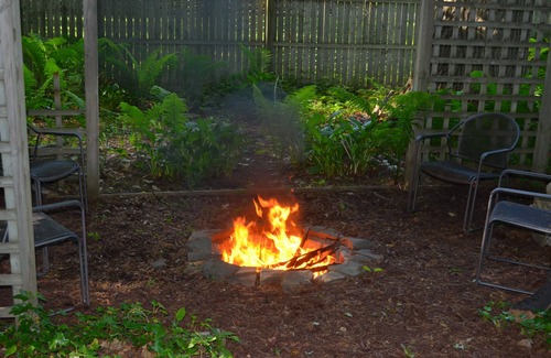 Waukazoo Woods House | Summer Dates open near Lake MI & Downtown! Deck, Grill, Fire Pit & Cornhole!