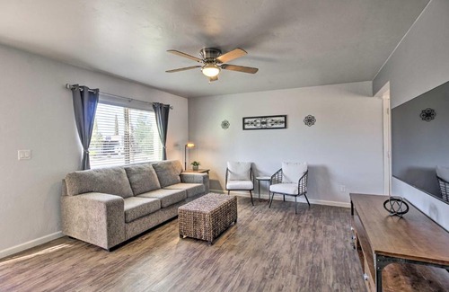 Tucson House | Sun-Dappled Tucson Home with Patio and Grill!