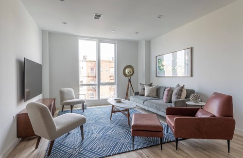Hoboken Apartment | Sun-drenched 3BR Loft With Outdoor Space Near NYC