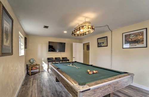 Allendale Area House | Sunlit Sanctuary w/ Game Room & Fenced Yard!