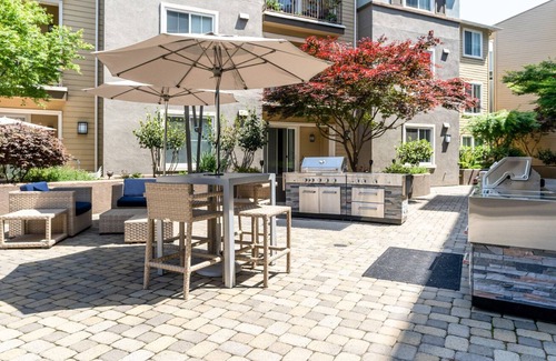 Walnut Creek Apartment | Sunlit Walnut Creek 1BR w/ Gym & W/D, near FB & Google, by Blueground