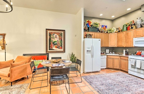 Tumacacori Apartment | Sunny Adobe Retreat w/Hot Tub & Mtn Views!