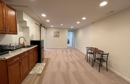 Herndon House | Sunny and Cozy 12 sf basement