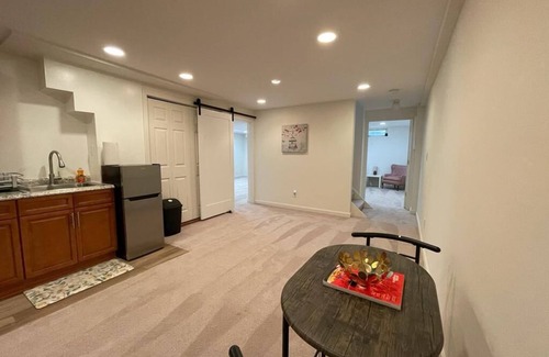 Herndon House | Sunny and Cozy 12 sf basement