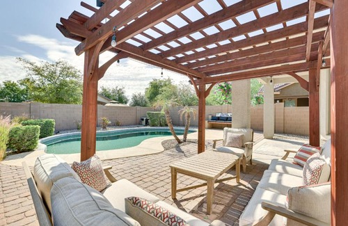 Litchfield Manor House | Sunny Arizona Getaway with Heated Pool and Patio!