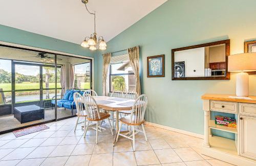 Highland Villa | Sunny Canal-View Villa with Lanai in Sebring!