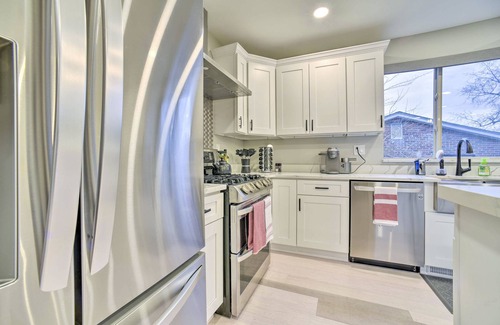 Clawson House | Sunny Clawson Home w/Yard - Walk to Main St!