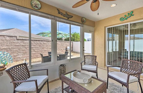 St. James Villa | Sunny Courtyard Villa with Patio Golf and Dine!