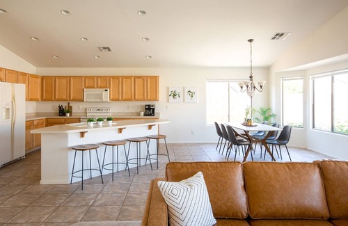 El Mirage House | Sunny Desert Escape with Heated POOL! Near Spring Training, Stadium & Westgate