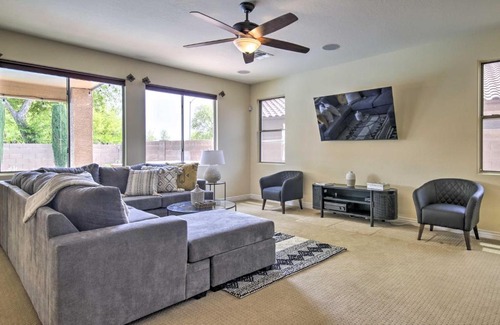 Sarival Village House | Sunny Family Paradise with Hot Tub and Pool Table