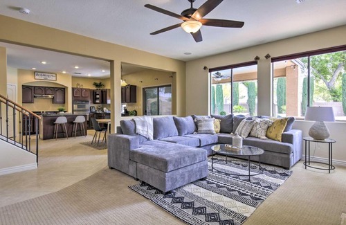 Sarival Village House | Sunny Family Paradise with Hot Tub and Pool Table