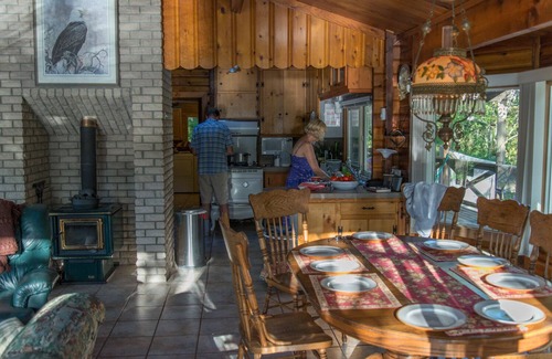 Quadra Island Ski Chalet | Sunny Lakefront Home with Ocean Moorage