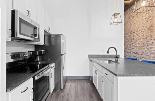 Downtown St. Louis Apartment | Sunny Riverfront Loft - Walk to Arch, Conventions, Casino & Stadium